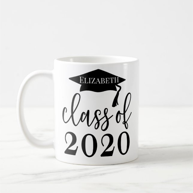 Mug Classe de Keepsaké personnalisé 2020 (Gauche)
