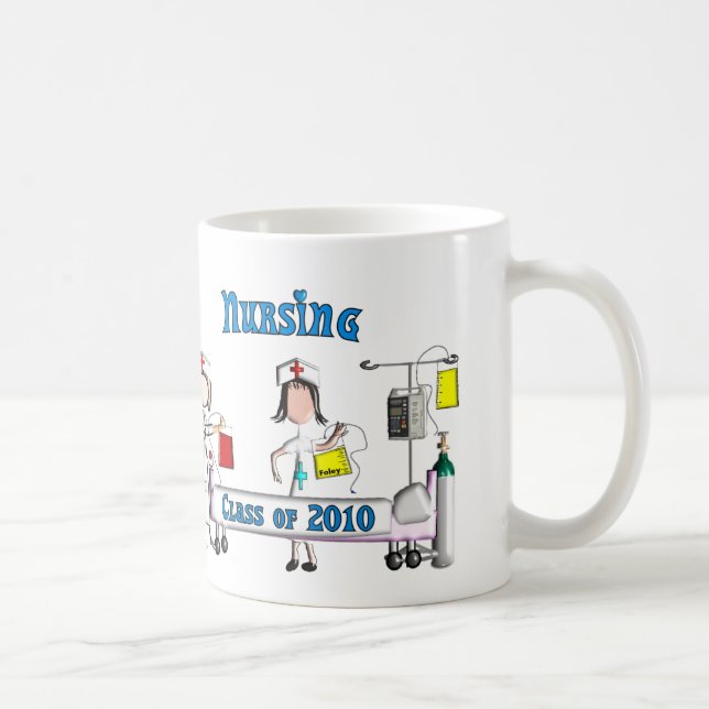 Mug Classe de soins de 2010 cadeaux (Droite)