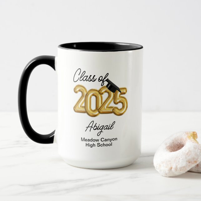 Mug Classe supérieure 2025 (Avec donut)