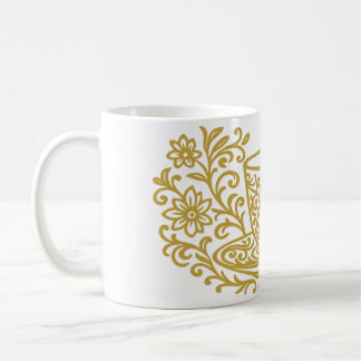 Mug Classic Filigree Engraving CoffeClassic Mug, 11 oz