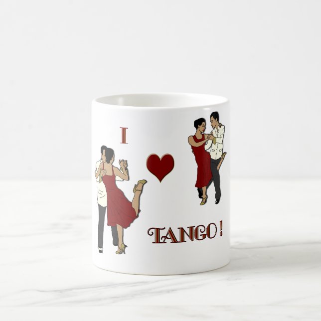 mug classic i heart tango (Center)