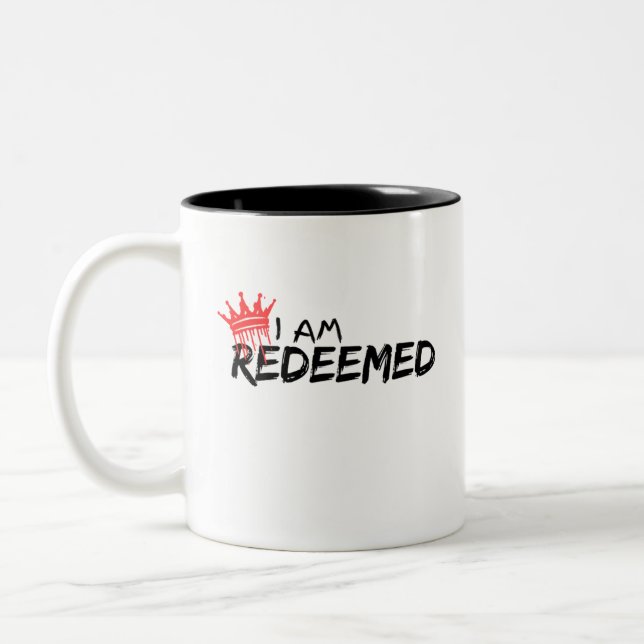 Mug classique, 11 oz Je suis racheté Christian Jes (Gauche)