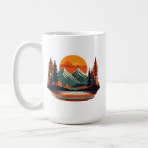Mug classique 15 oz - Serene Mountain Majesty