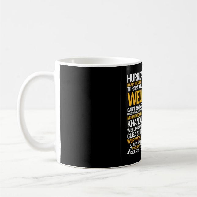 Mug classique, 325 ml, wellington Nouvelle-Zélande (Gauche)
