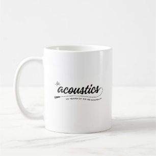 Mug classique avec police de script Acoustics