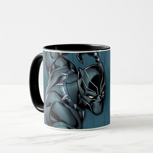 Mug Classique Avengers | Black Panther Claw Attack (Devant gauche)