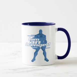 Mug Classique Avengers   Captain America "I Am" Art