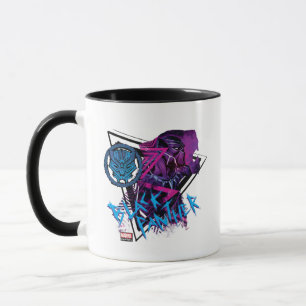 Mug Classique Avengers   Neon Black Panther Graphic