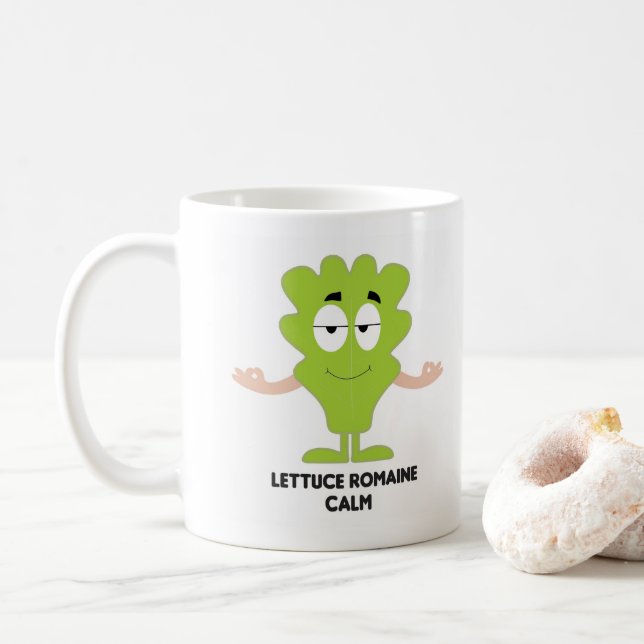 Mug classique blanc 11 oz (Avec donut)