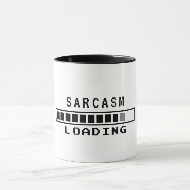 Mug classique blanc amusant (Centre)