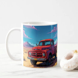 Mug Classique camionnette américaine 