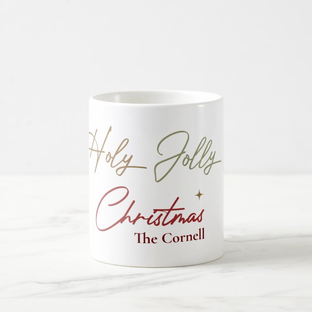 Mug classique de Noël Saint Jolly, 11 oz (Centre)