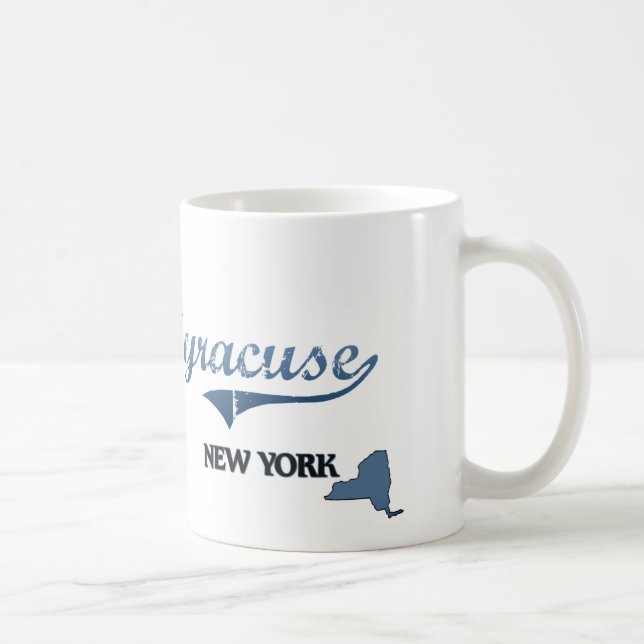 Mug Classique de Syracuse New York City (Droite)