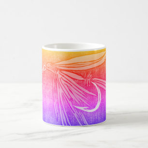 Mug classique de truite jaune et orange