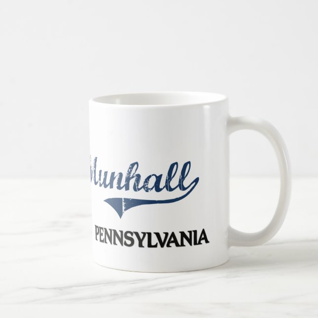 Mug Classique de ville de Munhall Pennsylvanie (Droite)