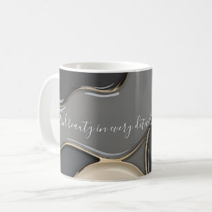Mug classique en graphisme abstrait