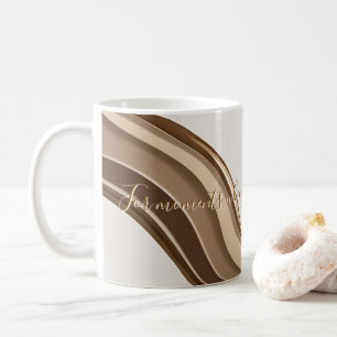Mug classique en graphisme abstrait