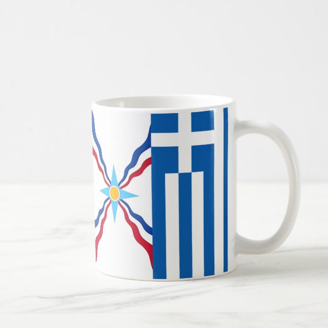 Mug classique grec assyrien, 11 oz (Droite)