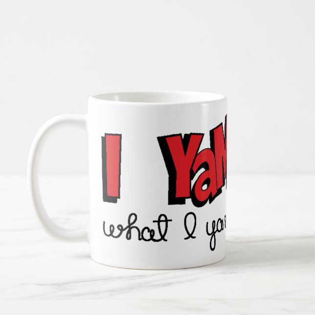 Mug classique "Je Yam What I Yam" (Gauche)