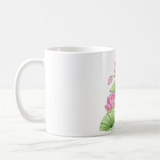 Mug Classique Jetable avec Esthétique de Lotus à l