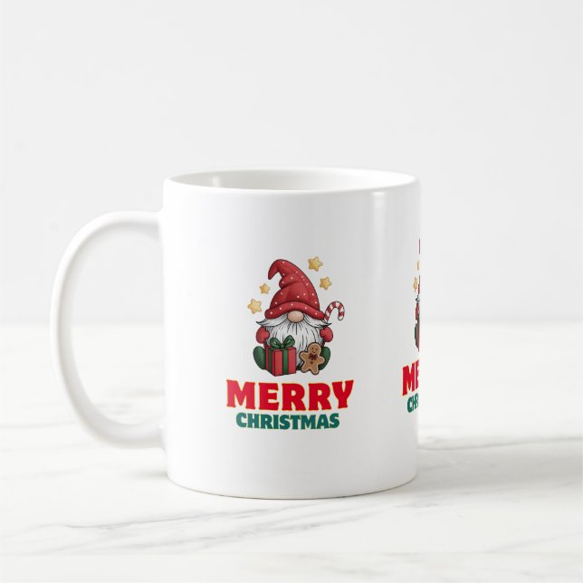 Mug Classique, mug Joyeux Noël (Gauche)