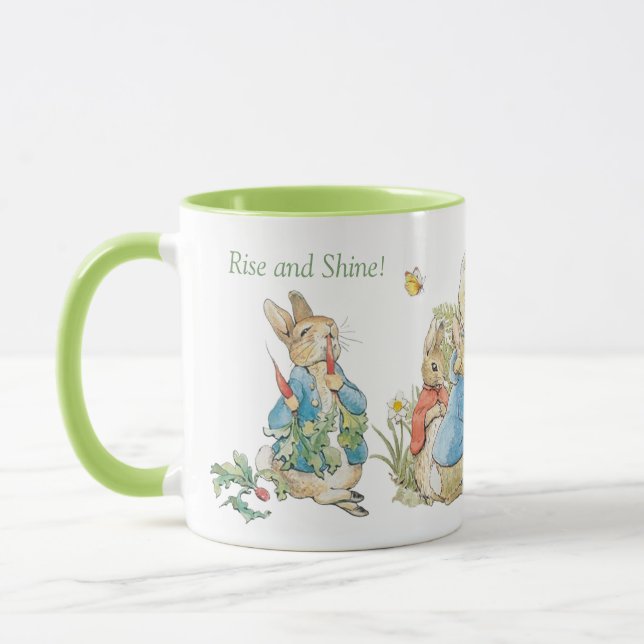Mug Classique Pierre le lapin (Gauche)