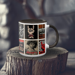 Mug classique Rock and Roll, 11 oz