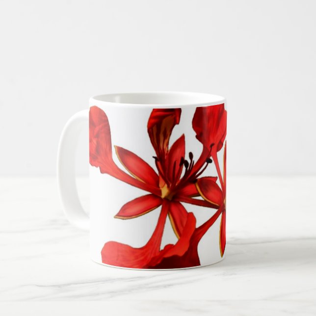 Mug classique Royal Poinciana (Devant gauche)