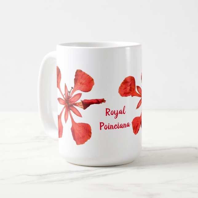 Mug classique Royal Poinciana (Devant gauche)