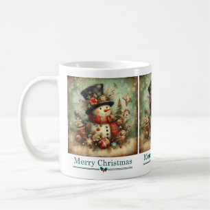 Mug classique Snowman de Noël