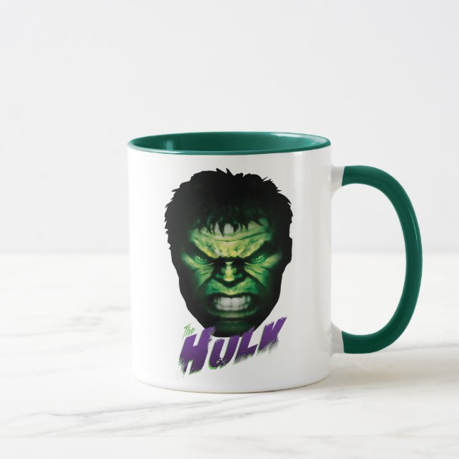 Mug Classiques Avengers | Graphique gras de Hulk (Droite)
