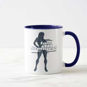 Mug Classiques Avengers Graphique "Je suis" de Black