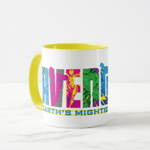 Mug Classiques Avengers Logo de personnage des Aveng