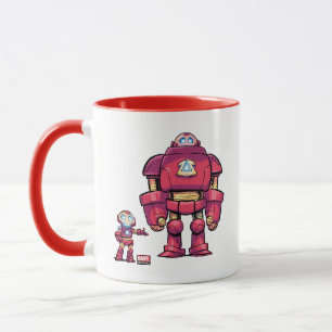 Mug Classiques Avengers   Mini Iron Man et Hulkbuster