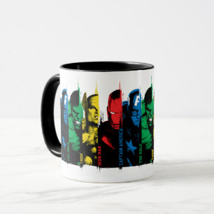 Mug Classiques Avengers   Paint Brush Lineup