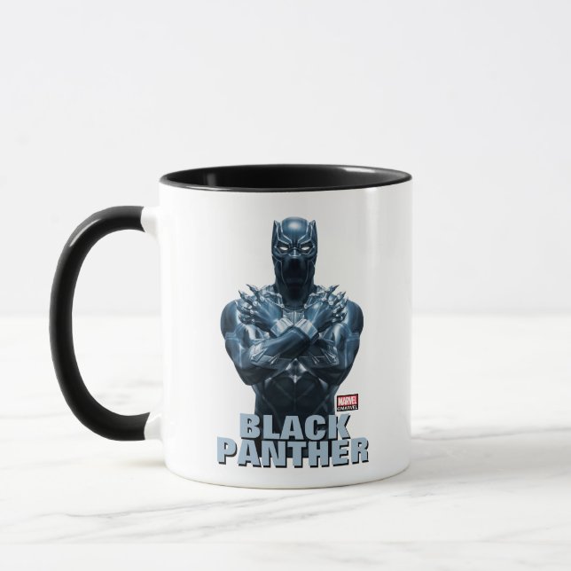 Mug Classiques Avengers | Salut de Black Panther (Gauche)