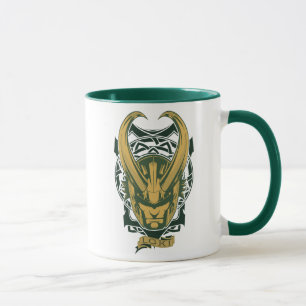Mug Classiques des Avengers Graphique Loki Nordique