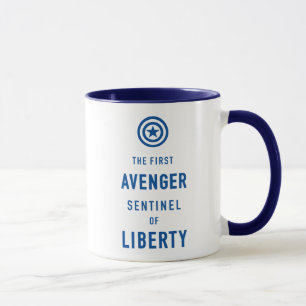 Mug Classiques des Avengers   Typographie de Captain A