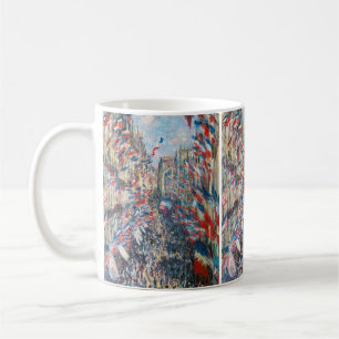 Mug Claude Monet - La Rue Montorgueil - Paris