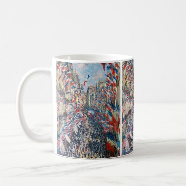 Mug Claude Monet - La Rue Montorgueil - Paris (Gauche)