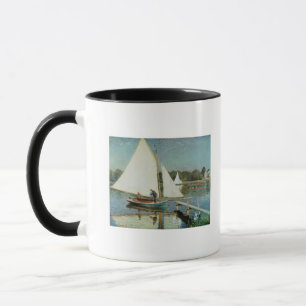 Mug Claude Monet naviguant à Argenteuil, c.1874