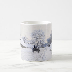 Mug Claude Monet - Panier sur la route des neiges à Ho
