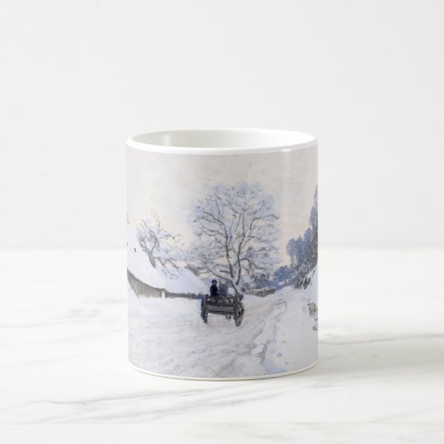 Mug Claude Monet - Panier sur la route des neiges à Ho (Centre)