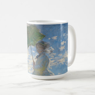 Mug Claude Monet Peinture de dame avec parasol