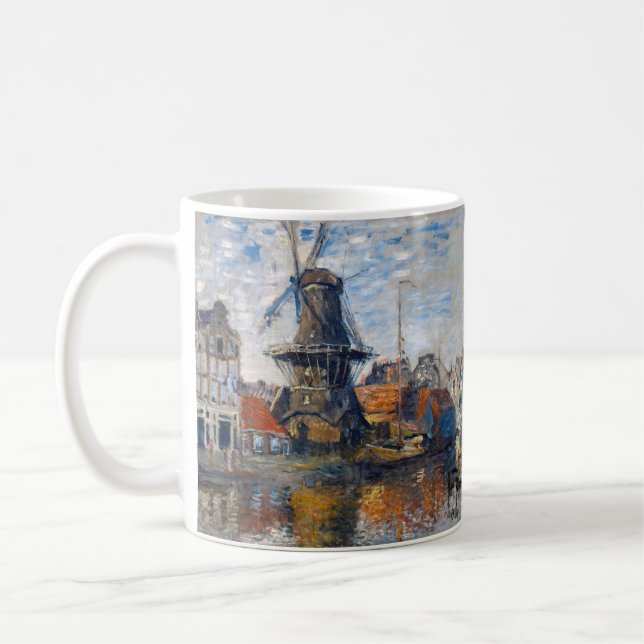 Mug Claude Monet - Windmill, Amsterdam (Gauche)