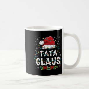 Mug Claus Drôle de Lumières de Noël Pyjama Famille Cor