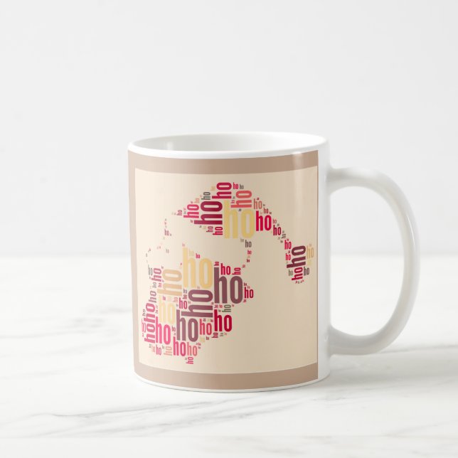 Mug Claus mot du Père Noël Ho Ho Ho (Droite)