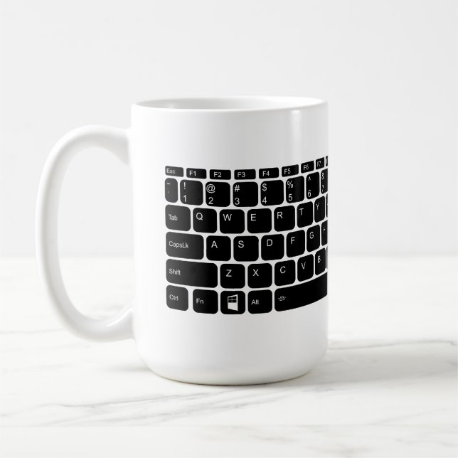 Mug Clavier (Gauche)