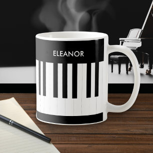 Mug Clavier de Piano Musique Instrument de Musique