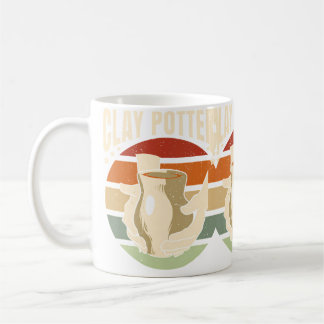 Mug Clay Pottery Retro
